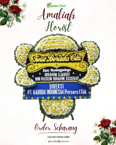 Papan Bunga Duka di Sumuradem